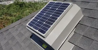 attic fan installation services with energy-efficient roof-mounted ventilation system in Albany, NY