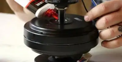 Ceiling fan motor repair and internal component adjustment in Albany, NY