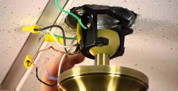 Ceiling fan wiring repair and electrical connection service in Albany, NY