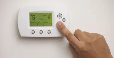 Digital thermostat installation with precise temperature programming in Albany, NY