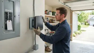 Level 2 EV charger installation by electricians in Guilderland, NY