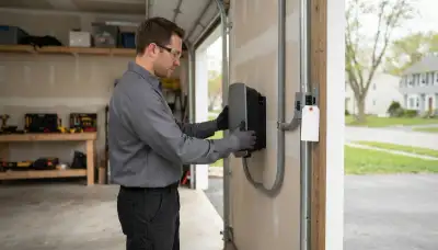 Level 2 EV charger installation with dedicated circuit in Rensselaer, NY