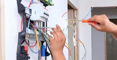 electrician services performing residential electrical panel wiring in Albany, NY