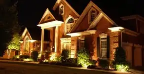 electrician services providing professional exterior electrical lighting in Albany, NY