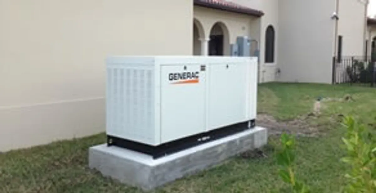 generator installation service showing standby generator professionally installed for residential power backup in Albany, NY