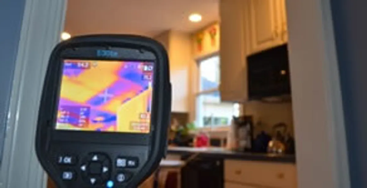 home energy audit service using thermal imaging to evaluate electrical efficiency inside a home in Albany, NY