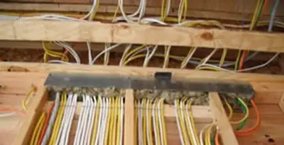 new construction wiring services with organized electrical rough-in performed by licensed electricians in Albany, NY