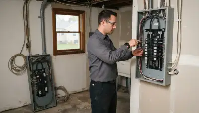 Electrical panel upgrade for an older home in Cohoes, NY by a licensed electrician