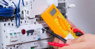 Residential electrician testing home electrical panel for safety and performance in Albany, NY